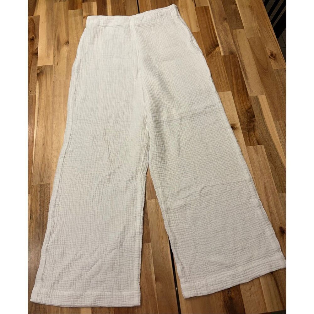Cloe Cassandro Wide Leg Cotton Pants
